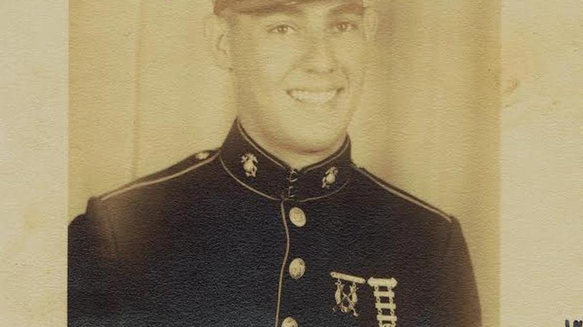 Fred Castillo joined the Marines before graduation day from Gesu High in Miami. He would spend 58 days sleeping on the deck of the USS Kalinin Bay under a tarp en route to Guam.