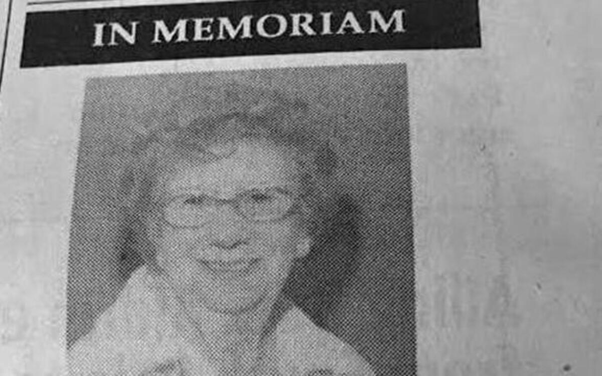 Lee Barchan placed this ad for the In Memoriam section of the Miami Herald’s obituaries page to honor his mother, Eva Barchan, who died in 1999 at 94. The ad, which said, “The election is over, we had a black president and now we will have an orange one,” ran Dec. 2, 2016.