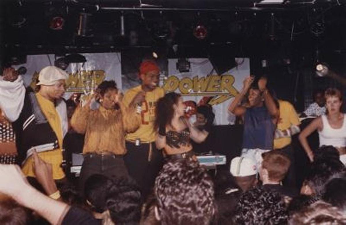 2 Live Crew's performance at Club Futura in Hollywood.