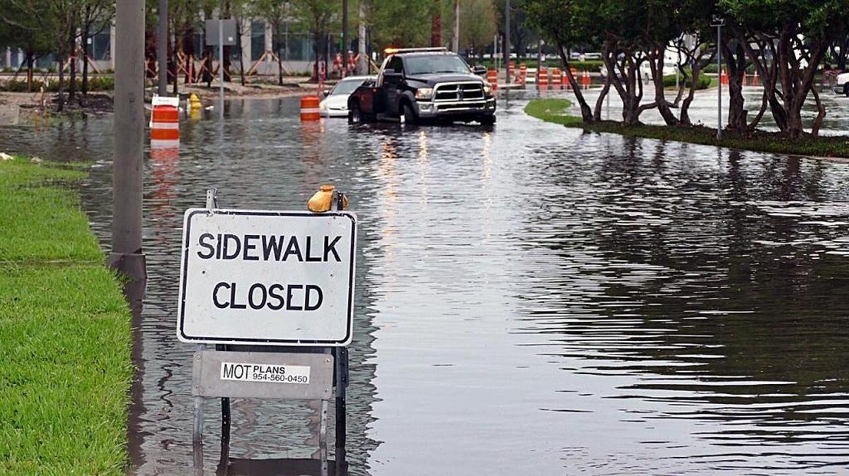 Last Friday, South Florida streets, including the aptly named Waterford Avenue, flooded under heavy rainfall. The rainy weather will be back this week.