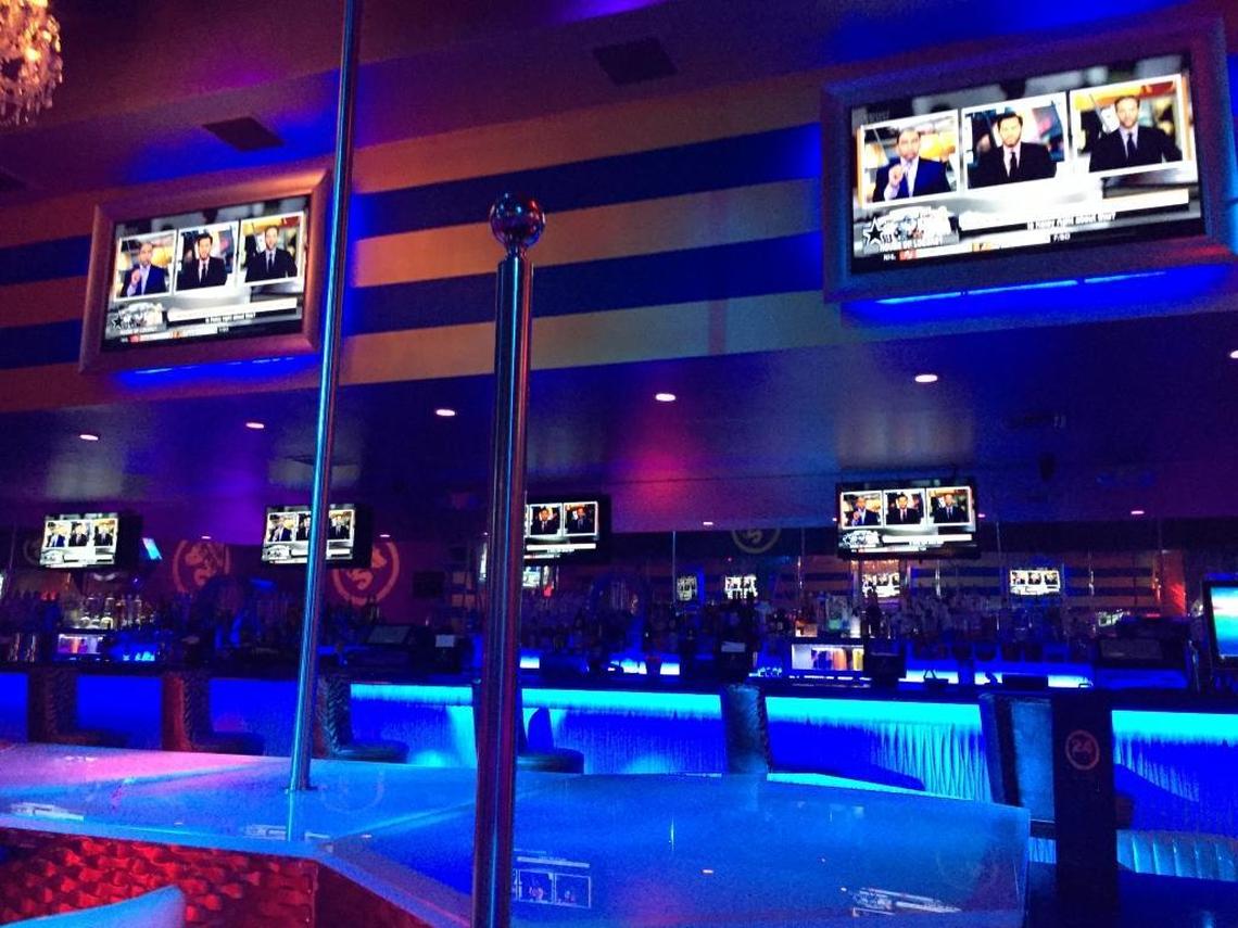 A view of the bar at Klub 24, which opened in Opa-locka in January.