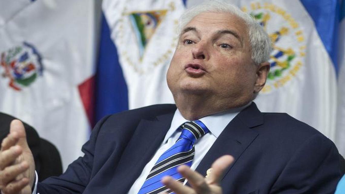 Former President of Panama, Ricardo Martinelli, on July 1, 2014 in Guatemala City, Guatemala. Martinelli's attorneys have filed an emergency petition with the U.S. Supreme Court asserting his constitutional rights have been violated because his bid for bond was denied.