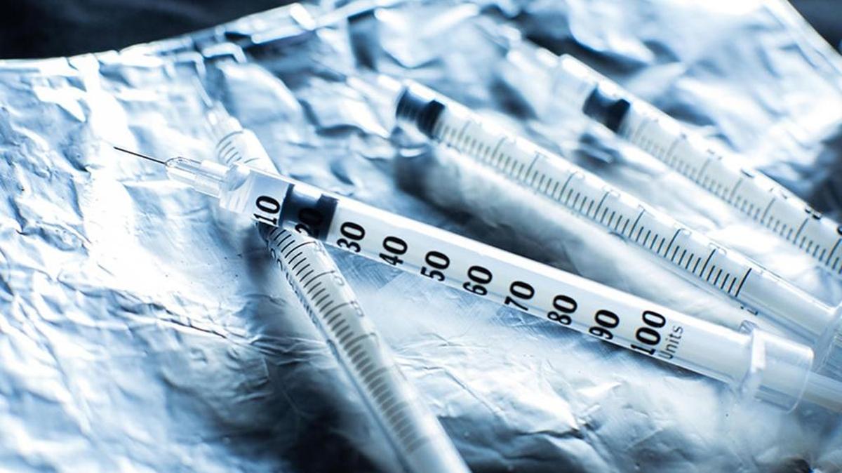 Pictured is carfentanil, an opioid.