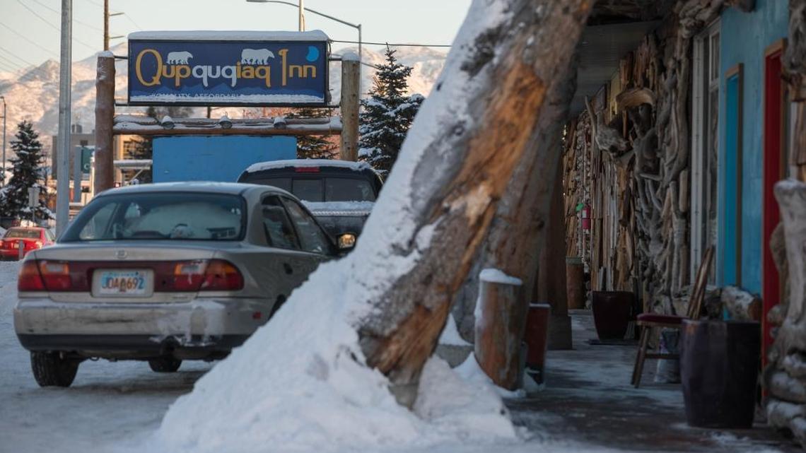 The Qupqugiaq Inn in midtown Anchorage on Friday, Jan. 6, 2017.