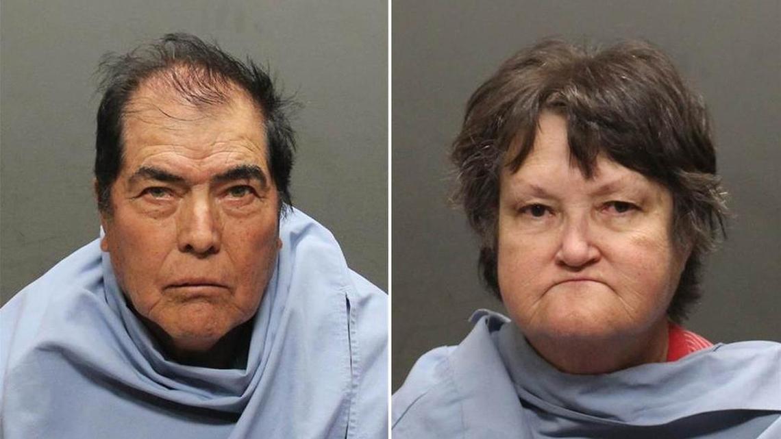 Benito and Carol Gutierrez allegedly locked their four adoptive children in bedrooms without food, water, light or bathrooms for up to 12 hours at a time, police say.