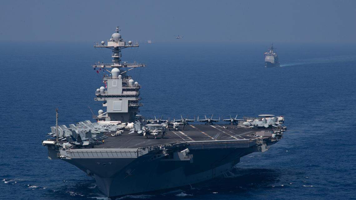 The world’s largest aircraft carrier, the USS Gerald R. Ford, was dispatched toward Israel following a large-scale assault from Hamas.