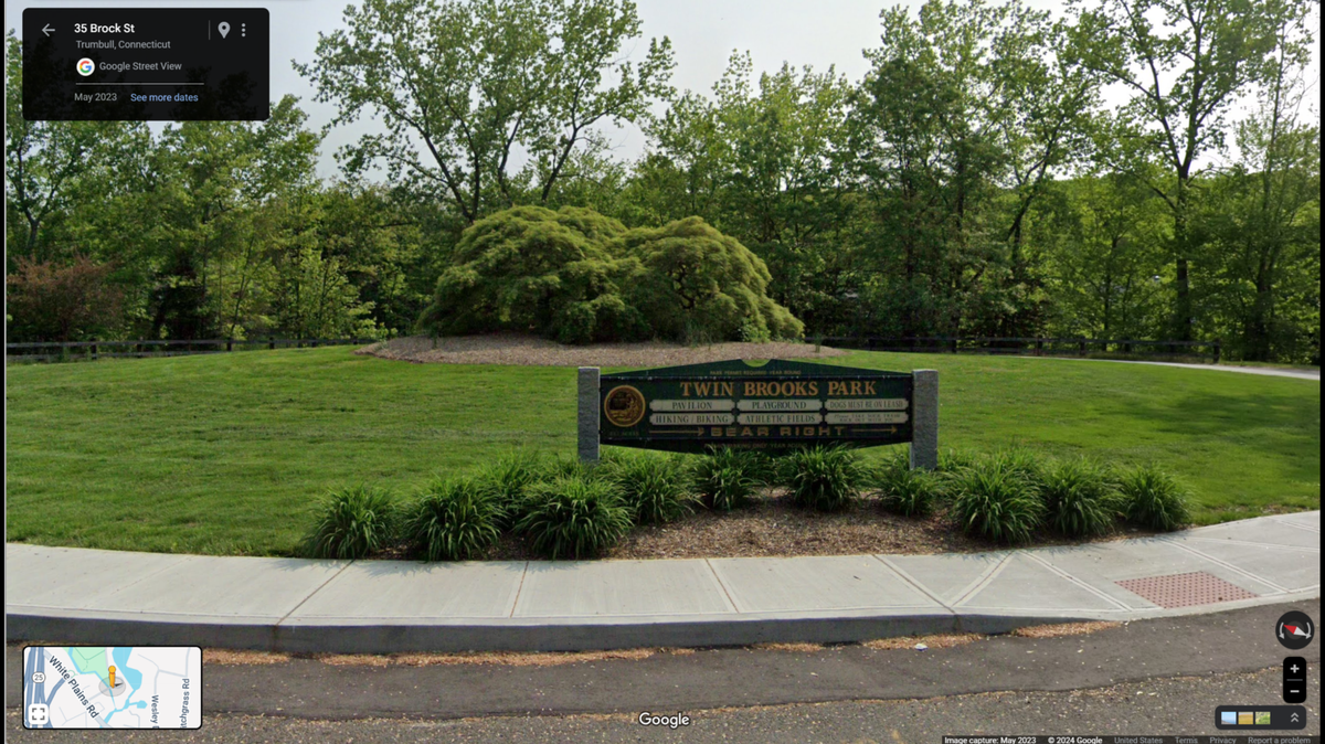 The dog was found safe farther downriver, police said.