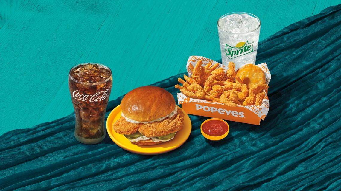 Popeyes is among multiple fast-food restaurants rolling out fish and seafood options in time for Lent.