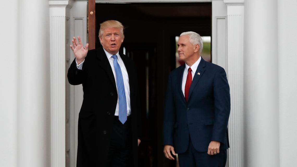 In a new poll, Republicans and right-leaning independents listed Ron DeSantis as their top choice to be Donald Trump’s running mate. (AP Photo/Carolyn Kaster)