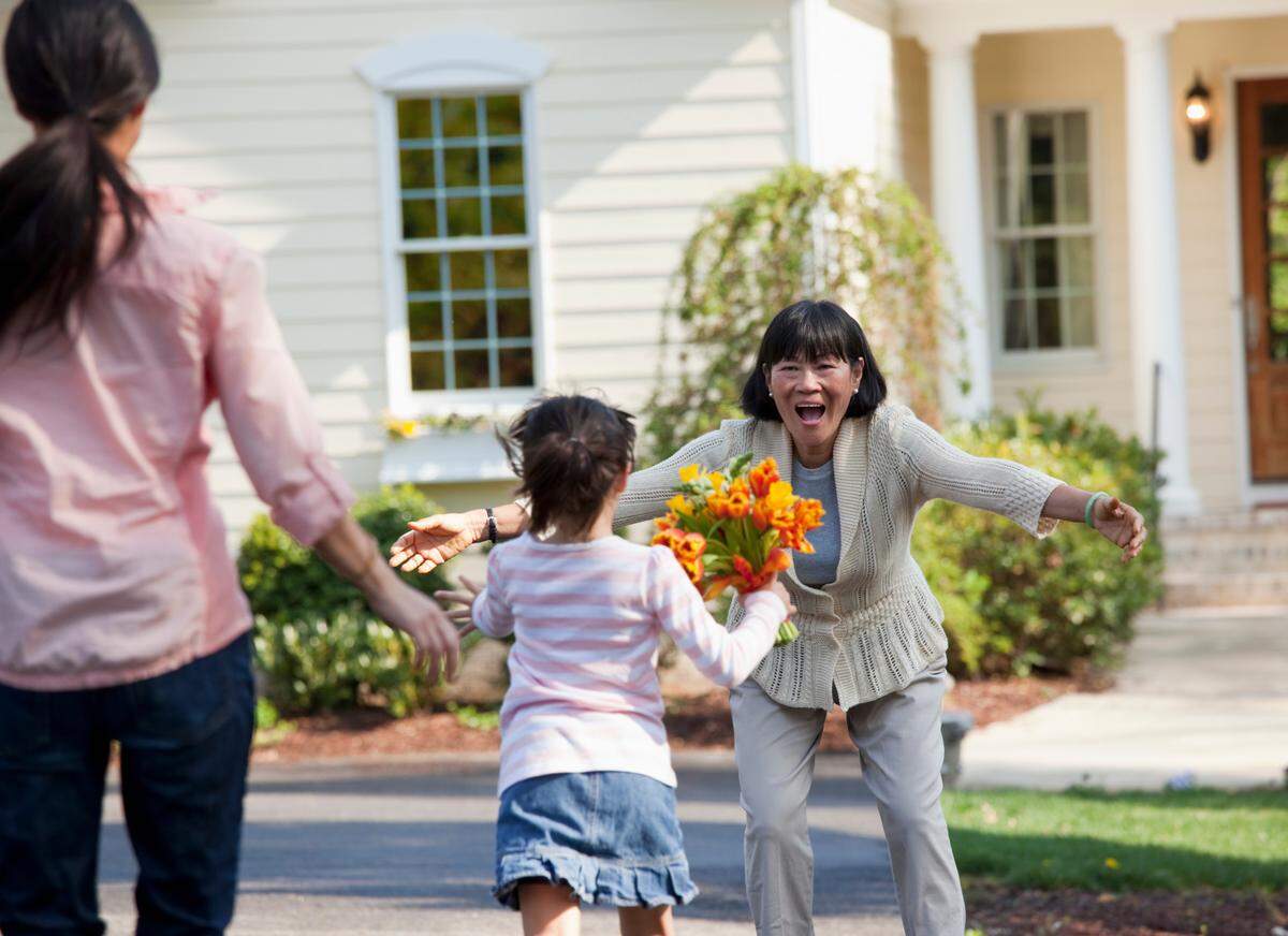 Flowers are a good option, whether delivered or just-picked.