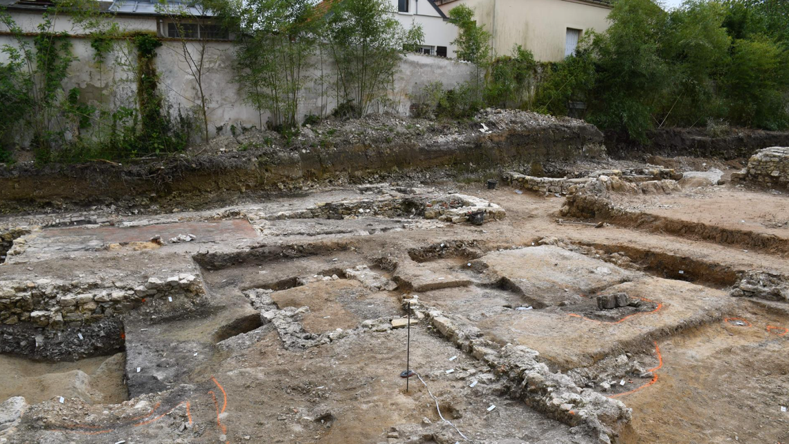 Medieval structures, including a cellar and grain silo, were recently unearthed in France, officials said.
