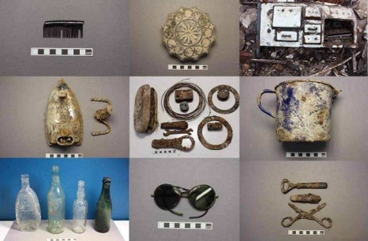 Other household items were also found, including a comb, officials said.