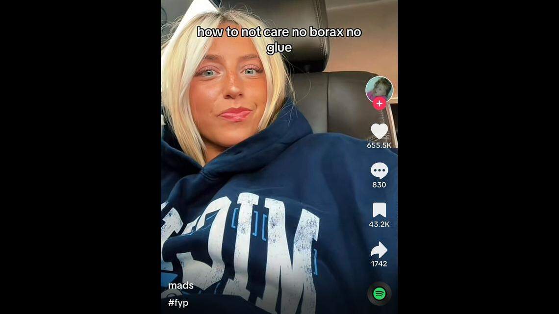 The “no borax no glue” trend has flooded TikTok.