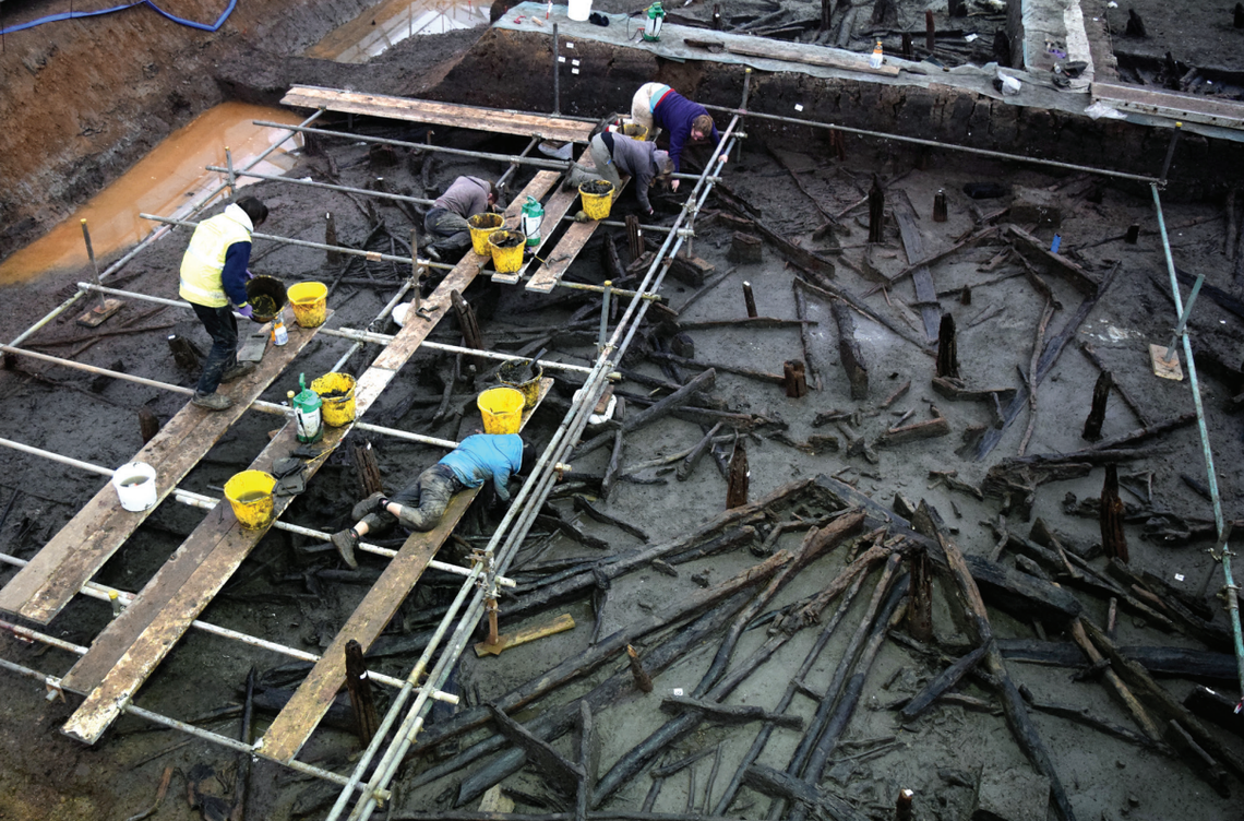 The settlement burned down in a “catastrophic” fire, researchers said.