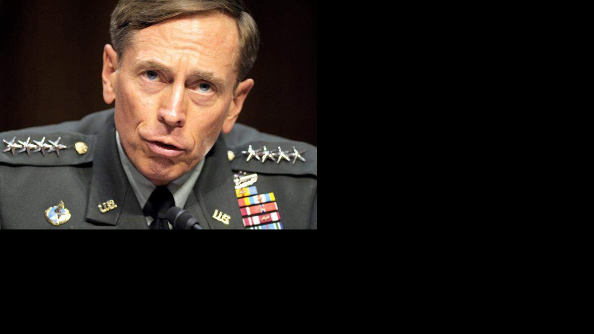 
In this June 23, 2011 file photo, then-CIA Director-desigate Gen. David Petraeus testifies on Capitol Hill in Washington. 
