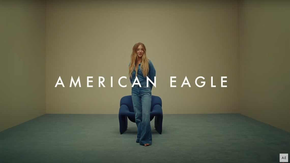 Sydney Sweeney’s American Eagle advertisement has sparked debate online over its use of wordplay — but a new YouGov poll found few Americans have a problem with it.