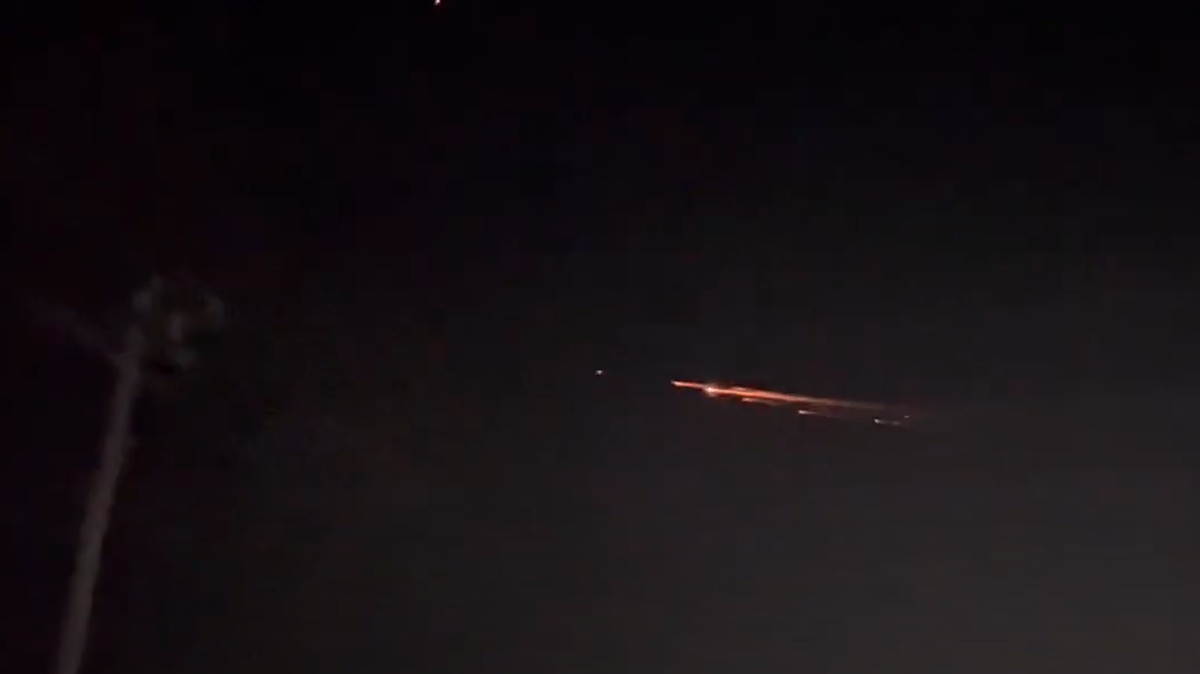 Mysterious balls of fire were seen in the night sky over much of the southern US on the night of Saturday, Dec. 21.