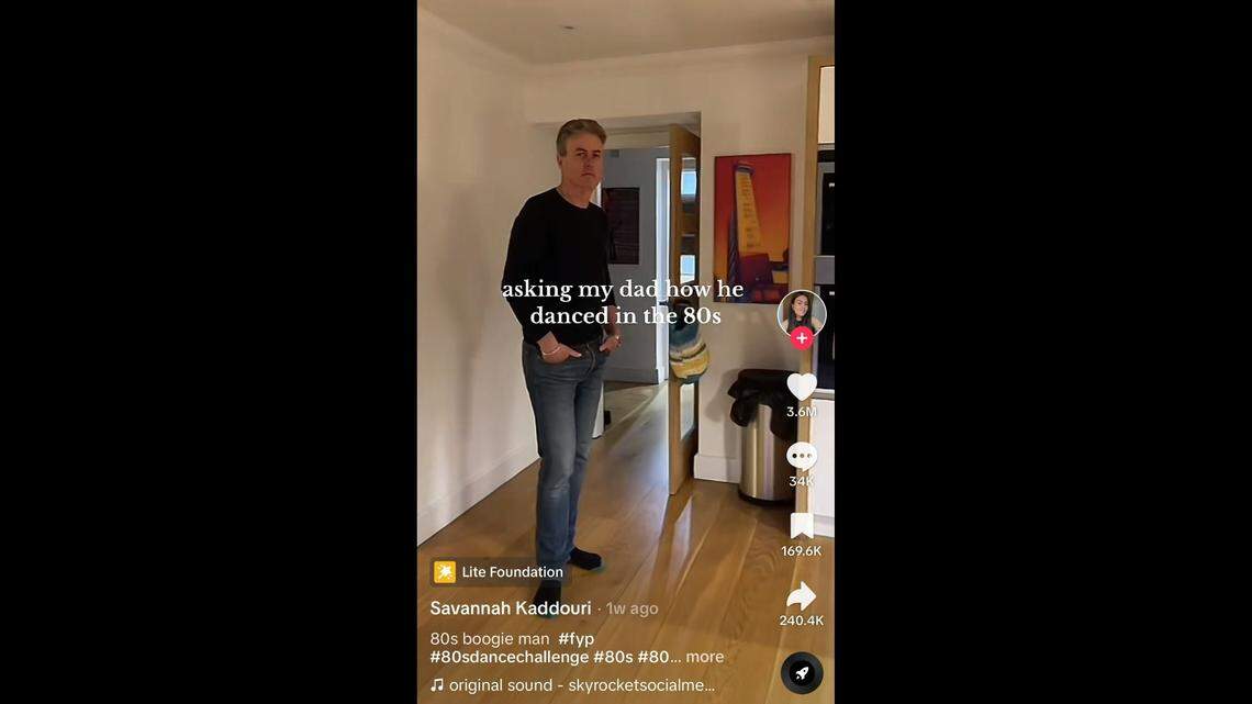 A new trend has parents dancing like it’s the 1980s.