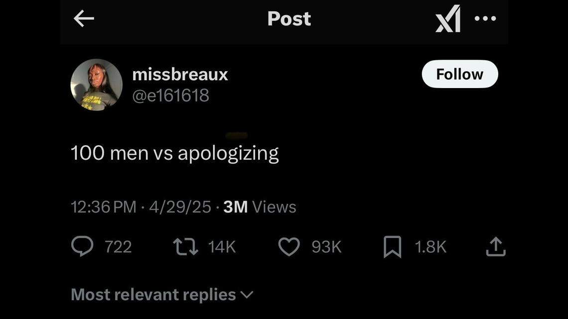 A spin-off of the viral trend “100 men versus 1 gorilla” is flooding social media feeds.