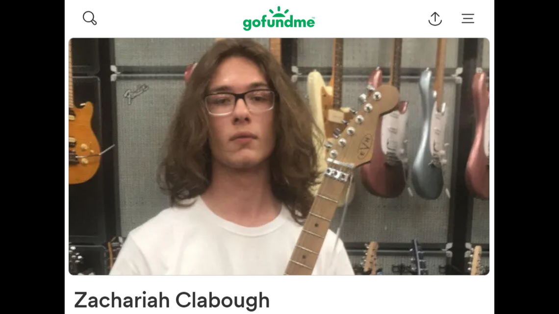 Zachariah Clabough was killed in a hit-and-run crash by the father of one of his classmates as he was walking to his high school, Florida authorities said. A man was taken into custody.