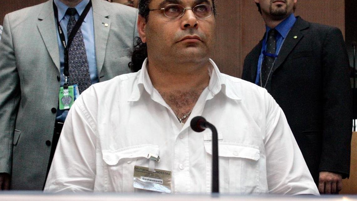 In this June 22, 2006 file photo, German-Lebanese Khaled El-Masri waits prior to the session of the parliamentary investigation committee on the activities of Germany’s secret service in Berlin. Macedonia has formally apologized to a man unlawfully seized, tortured, and handed to U.S. authorities 14 years ago as part of the CIA’S secret rendition program.