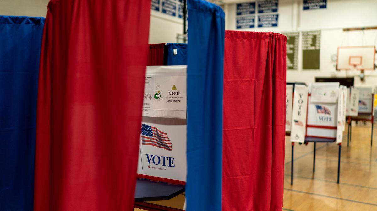 Five states will host presidential primaries on March 19, one week after President Joe Biden and former President Donald Trump clinched their party nominations. (AP Photo/David Goldman)