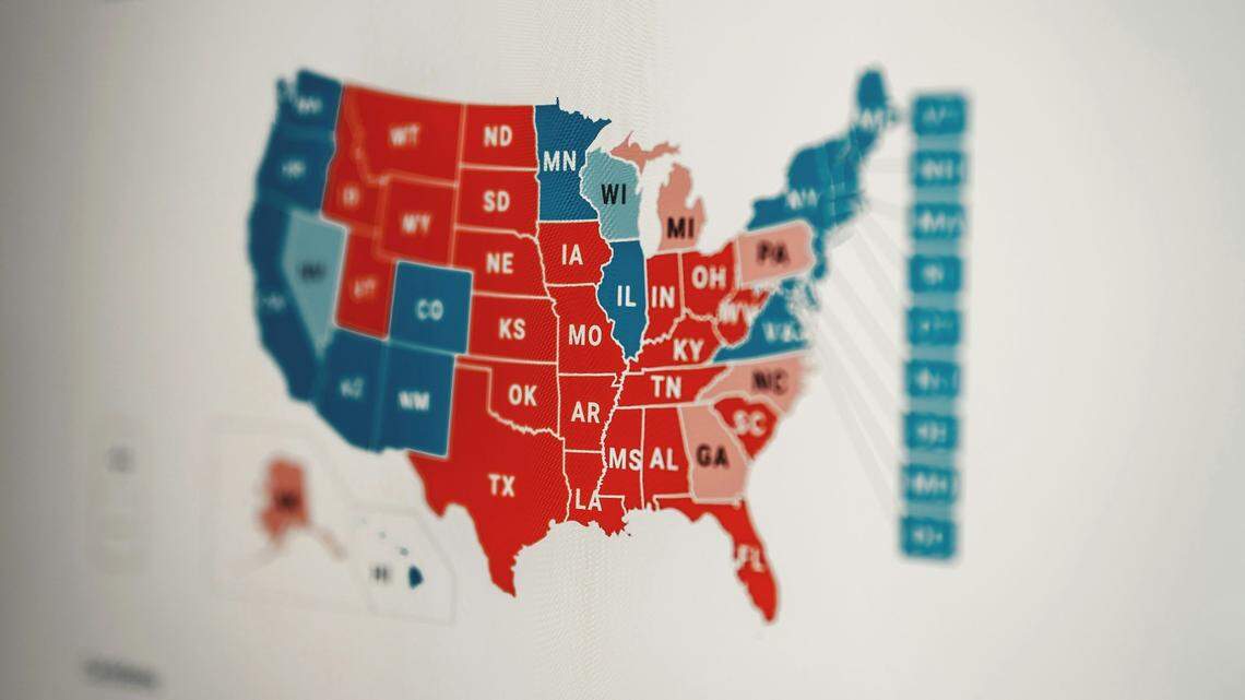 Vice President Kamala Harris now leads former President Donald Trump among Rust Belt voters, according to a new poll.