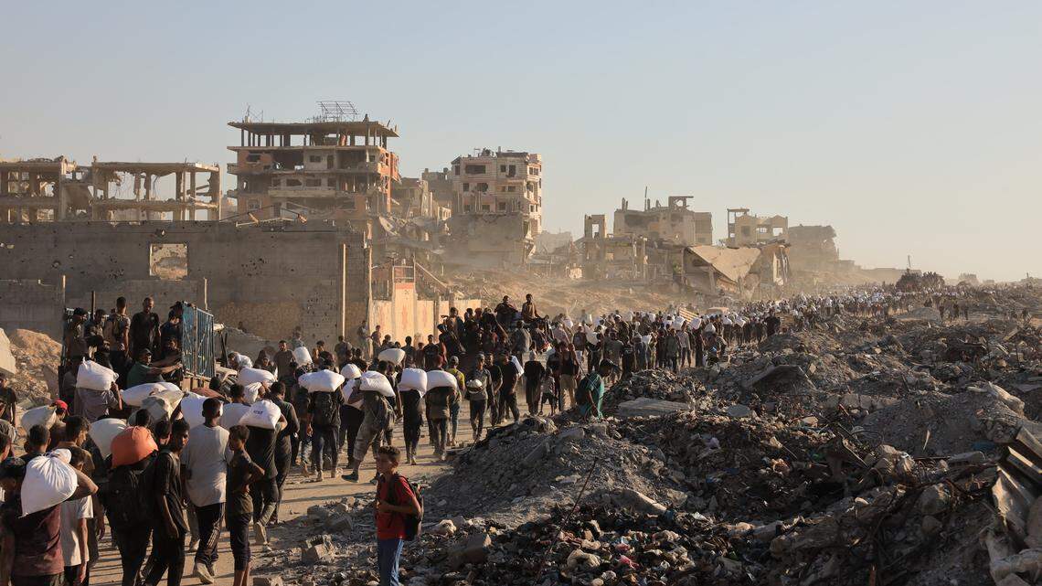 A majority of Americans now oppose sending military and economic aid to Israel, according to a New York Times/Siena College poll.