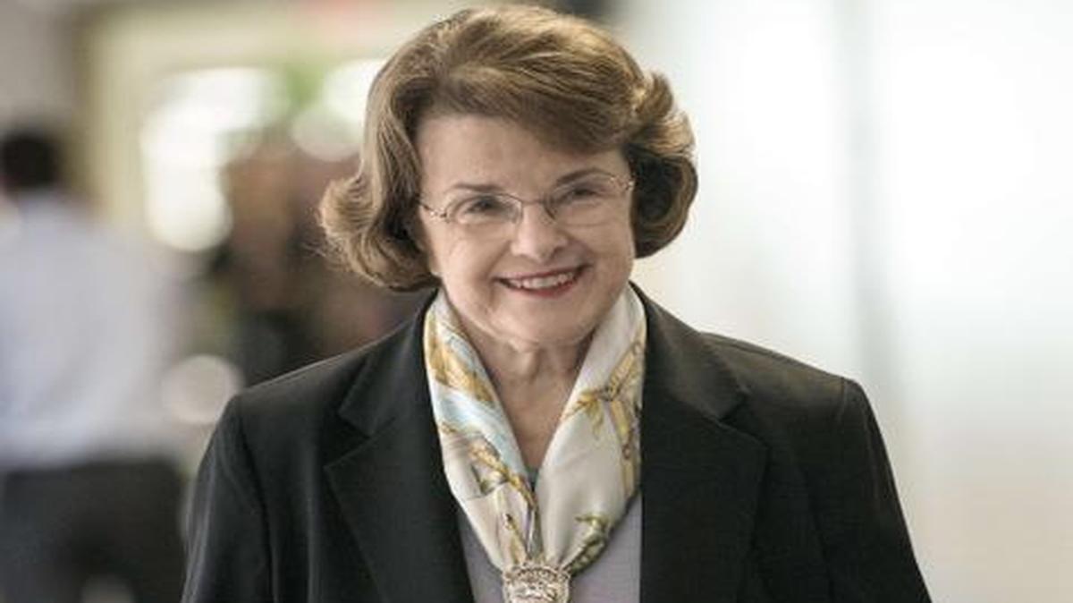 
This April 3, 2014 file photo shows Senator Dianne Feinstein, D-Calif., walking to a closed meeting of the Senate Intelligence Committee on Capitol Hill in Washington, D.C. The lawmaker behind the explosive U.S .Senate report on enhanced interrogation techniques presented several torture prevention proposals on Jan. 5, 2015 to President Barack Obama to prevent the CIA from torturing detainees. 
