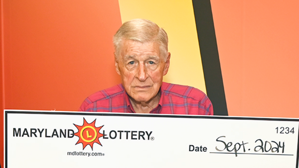 Lloyd Harless, 81, took home a big lottery win on his Gold Bar Bingo scratch-off ticket, lottery officials said.