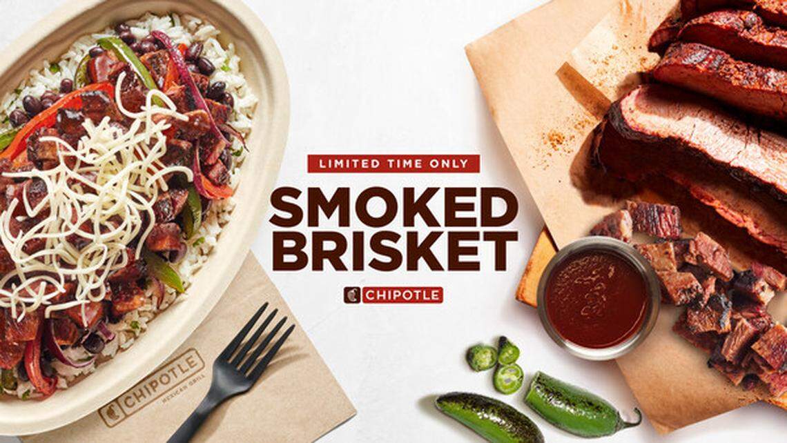 Chipotle’s Mexican-inspired smoked brisket returns to the menu three years after its debut.