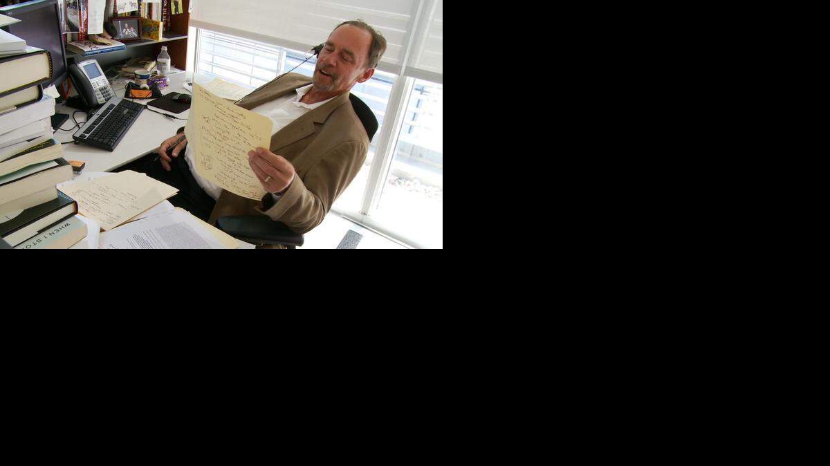 
Columnist David Carr in “Page One: Inside the New York Times” in 2011.

