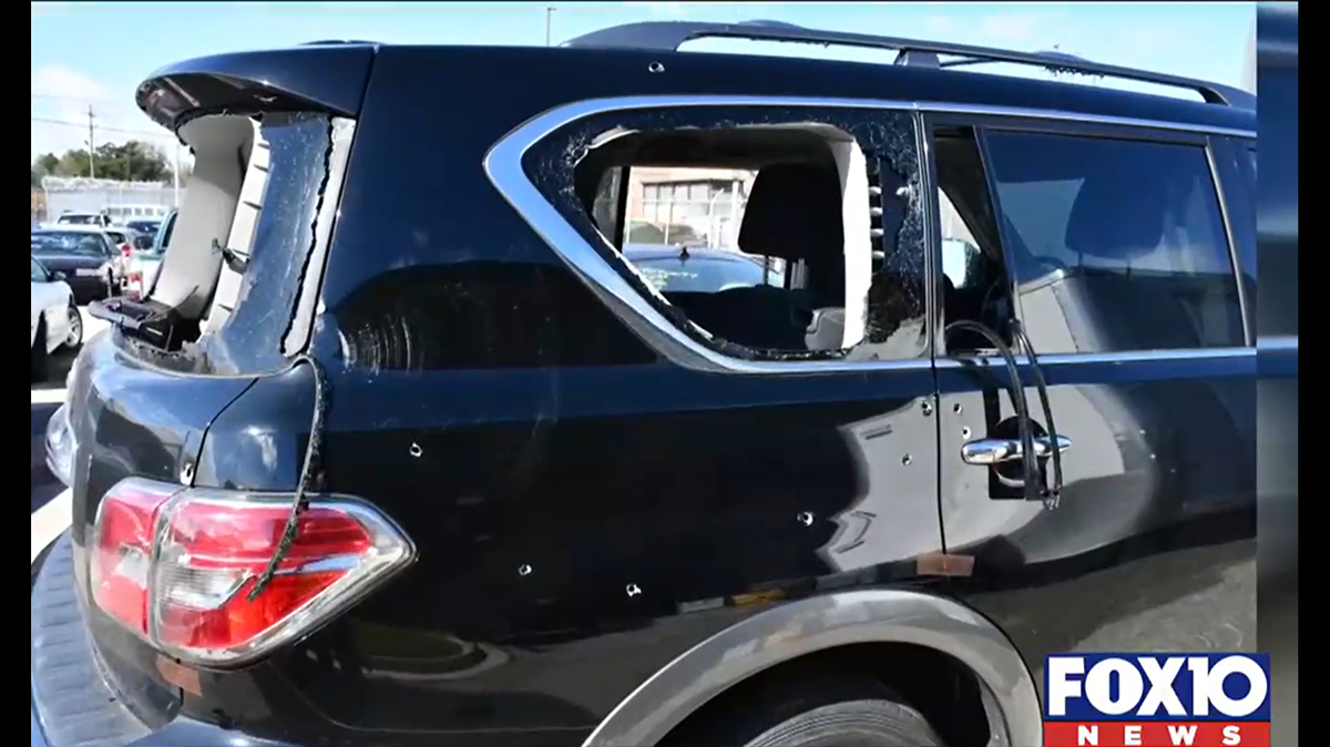 A 15-year-old girl was killed and her 9-year-old cousin was injured in a shootout on Interstate 165 near Mobile, Alabama, authorities said.