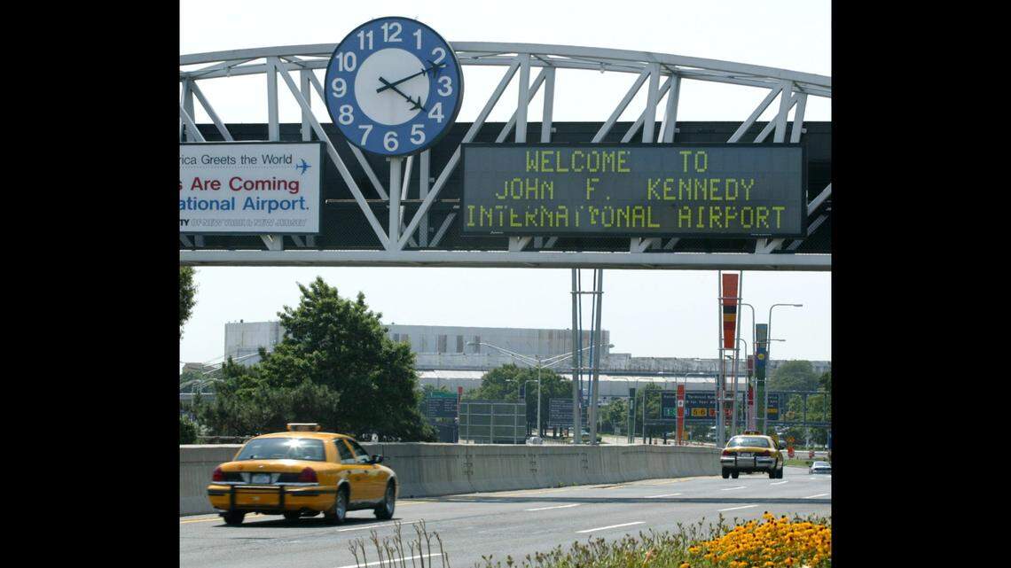A New York company faces fines after two workers died during construction at John F. Kennedy International Airport earlier this year.