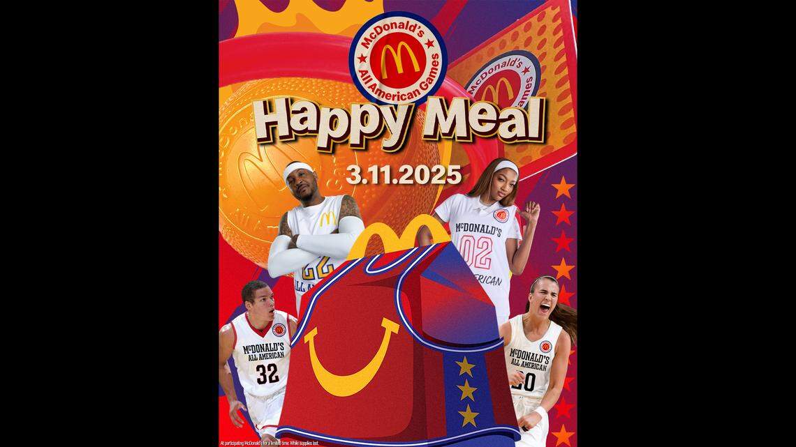 McDonald’s new All American Games Happy Meal will stick around, while supplies last
