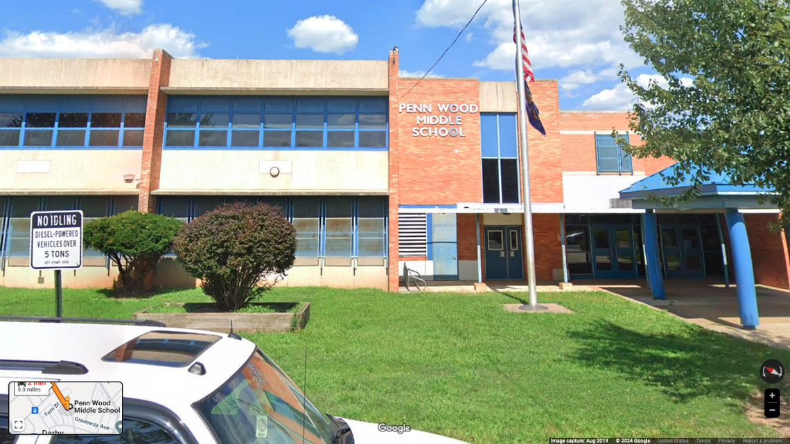 A crossing guard at Penn Wood Middle School in Pennsylvania is accused of supplying marijuana to students.