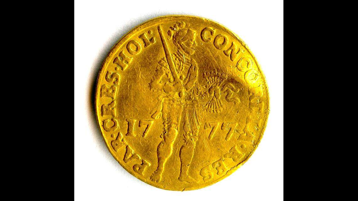 A lost 18th century coin from the Netherlands was recently uncovered in Poland, museum officials said.
