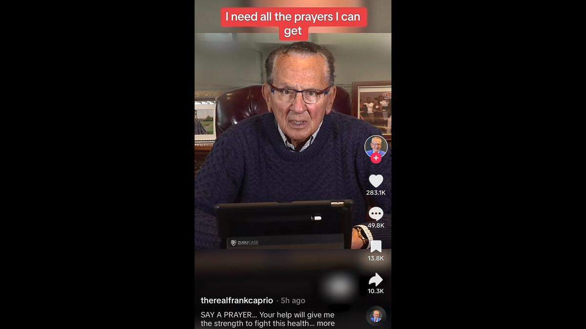 Frank Caprio, a judge loved for his compassionate rulings, announced he has cancer.