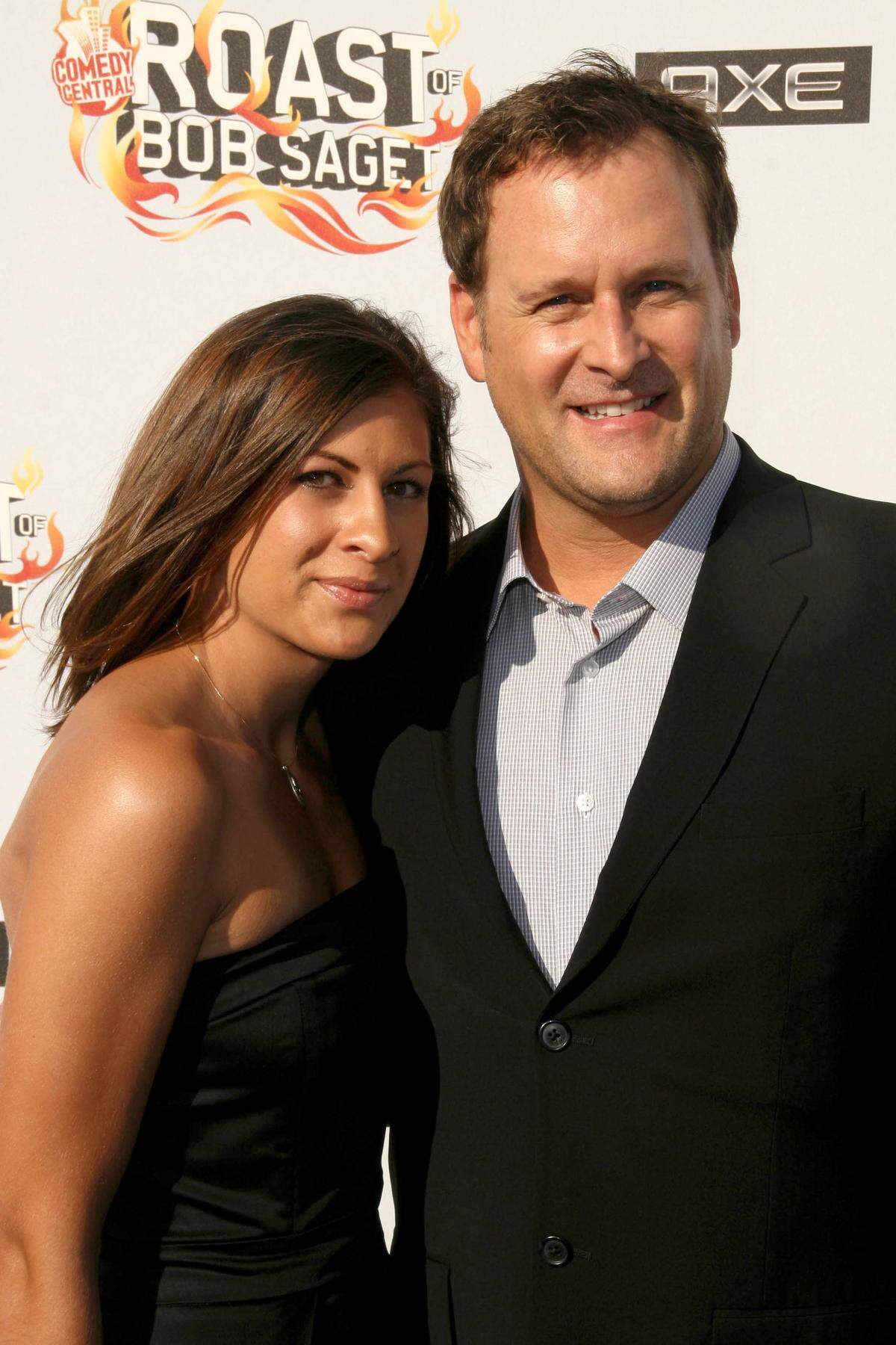 dave coulier with wife melissa at comedy central roast
