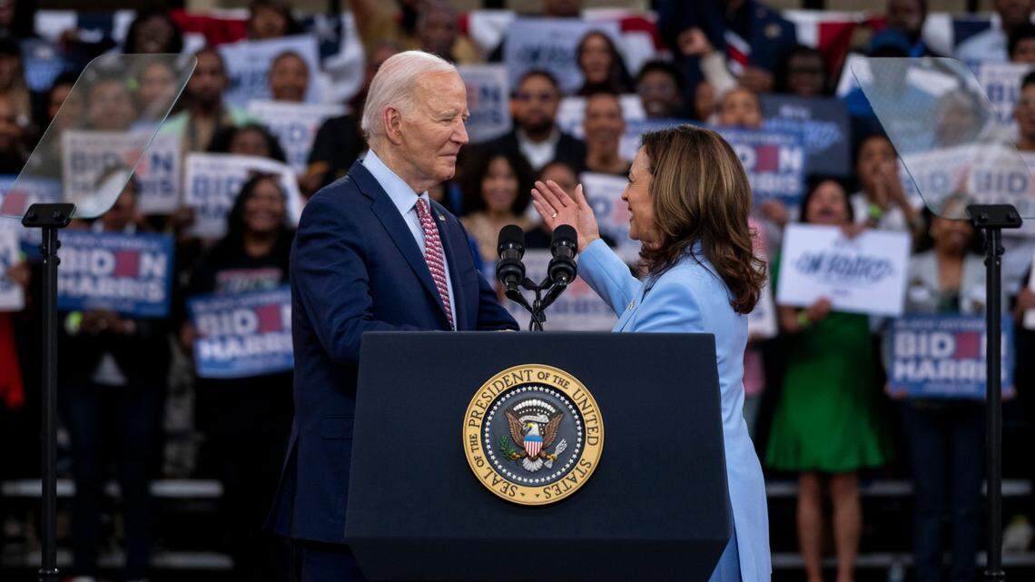Would Vice President Kamala Harris have been helped or hurt if President Joe Biden had resigned when he withdrew from the race? Here’s what a new poll found.