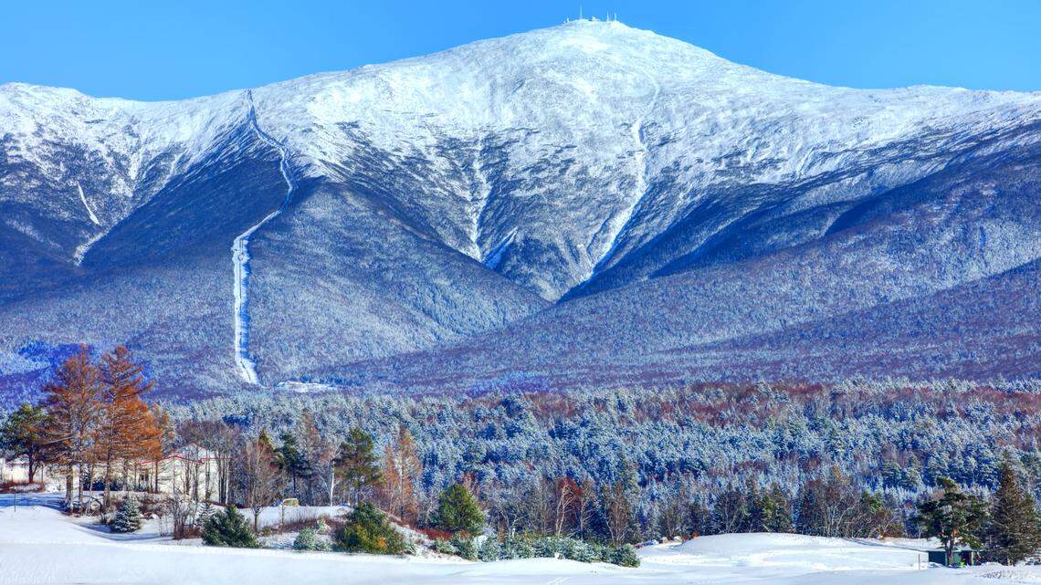 Mount Washington is the highest peak in the northeastern United States.