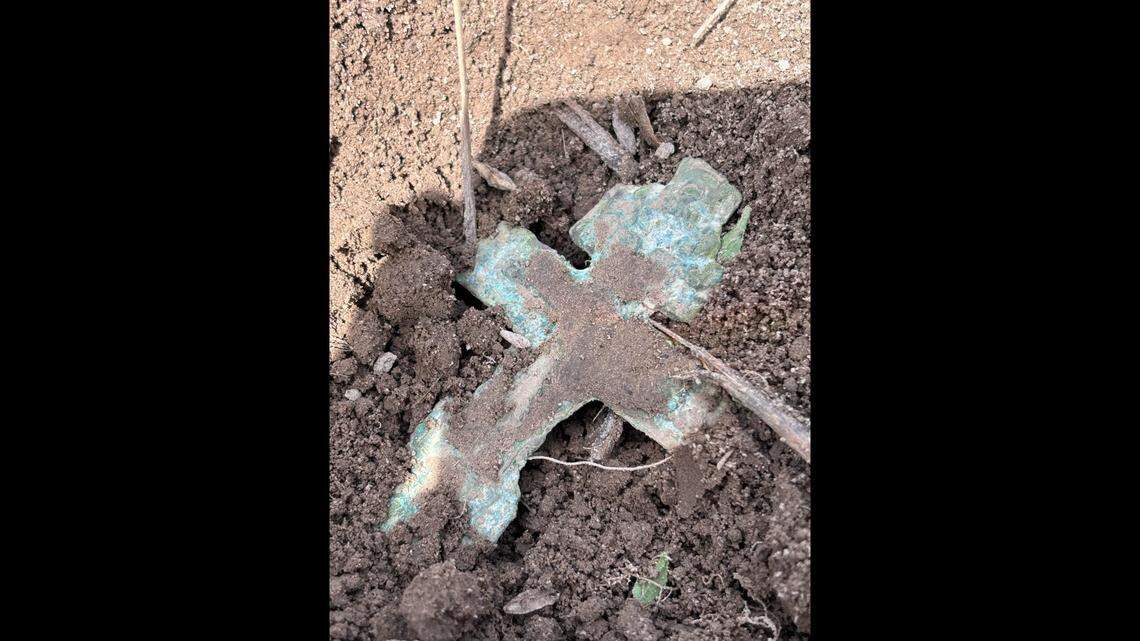 A metal detectorist in Poland discovered a copper cross dating to the 18th or 19th centuries, officials said. Relics like this were once banned by a Russian csar.
