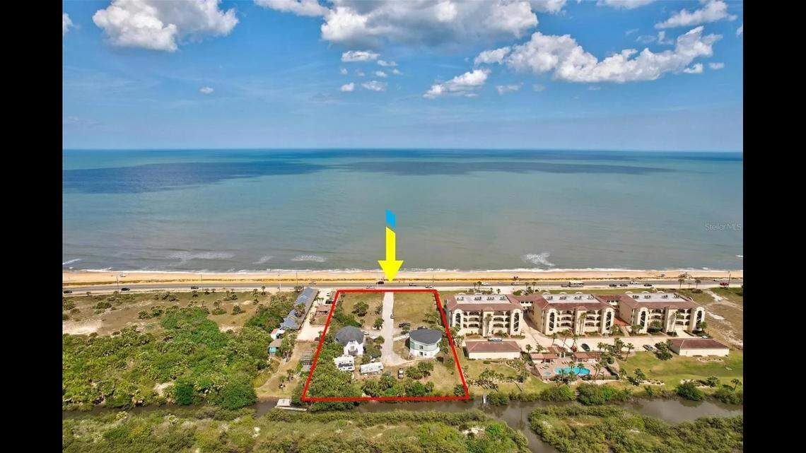 A real estate agent scammed a couple in their 60s and willed himself oceanfront property in Flagler Beach when one of the men died, Florida law enforcement said.