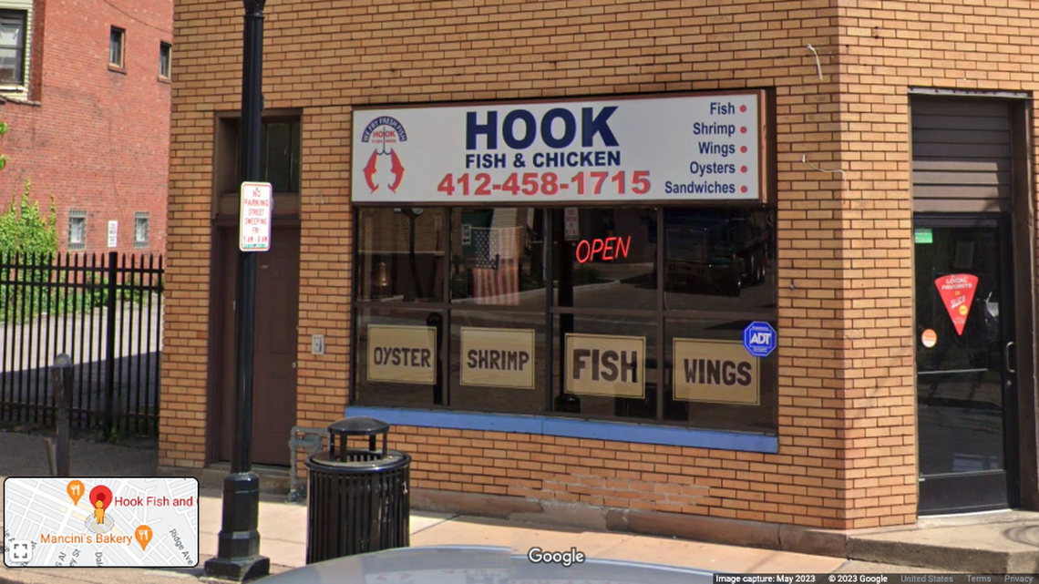 The owner of Hook Fish and Chicken was arrested after Pennsylvania authorities say he shot a teenager.