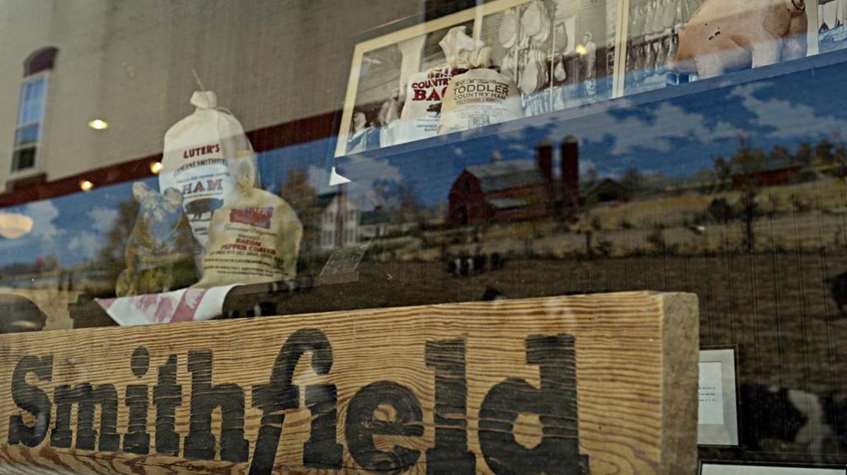 Smithfield Foods, which was purchased by a Chinese company in 2013, has operations in 26 states and supplies ham and pork to the U.S. military.