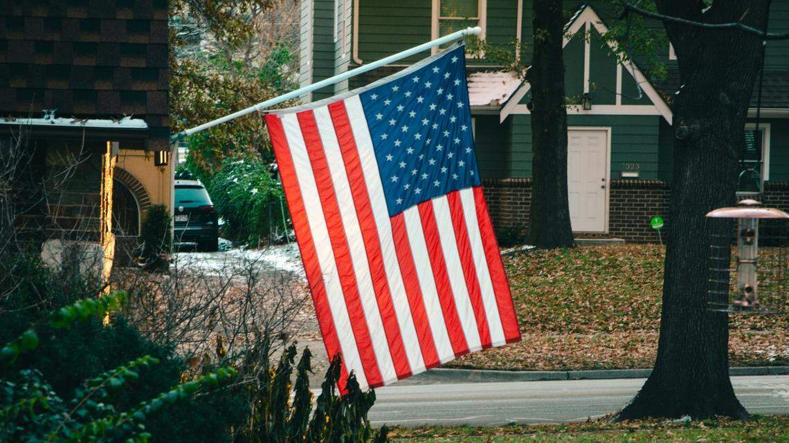 How often do Americans display the country’s flag? Republicans are far more likely to own and regularly display an American flag than Democrats, according to a new poll.