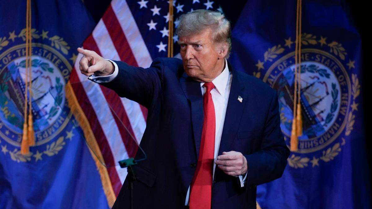 Republican presidential candidate former President Donald Trump hinted at his choice for vice president, saying they are “pretty standard.” How have past presidents picked their running mates? Historians weigh in. (AP Photo/Charles Krupa)
