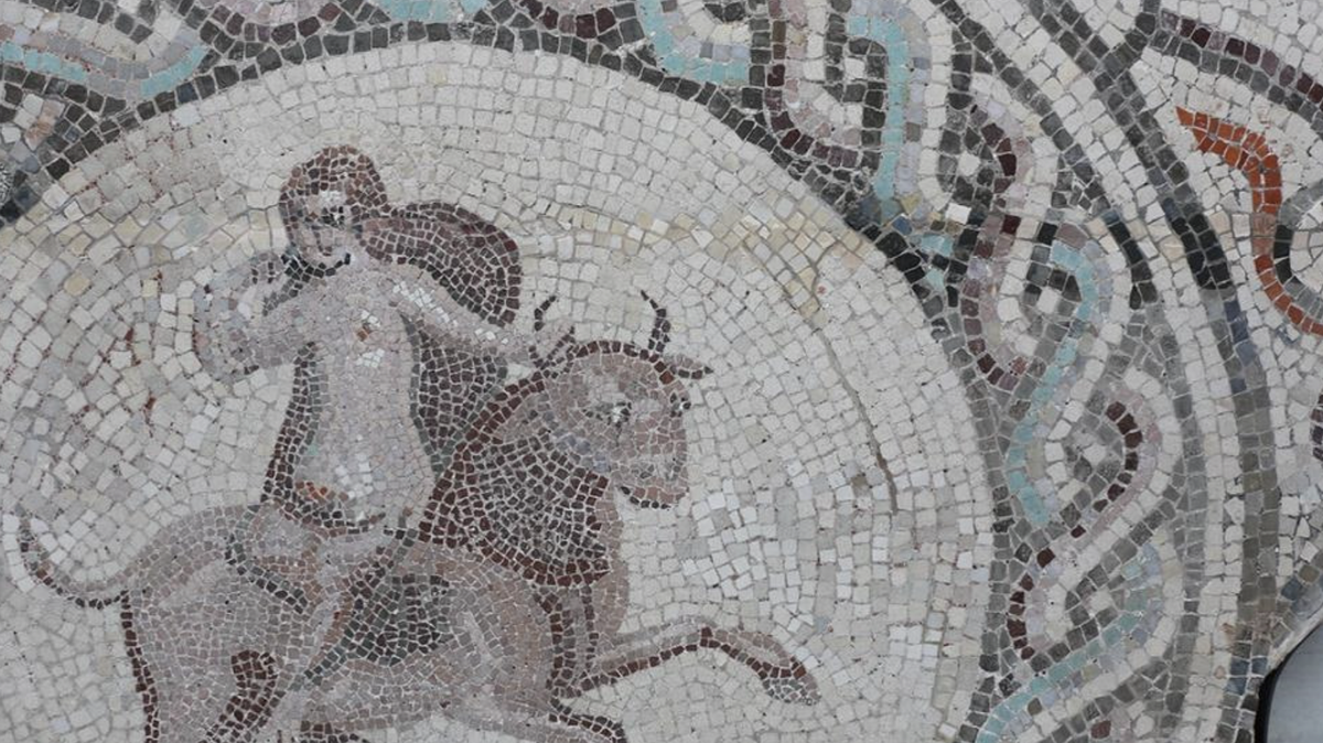 An ancient Roman mosaic discovered in Slovenia was recently reconstructed using “pioneering” technology.
