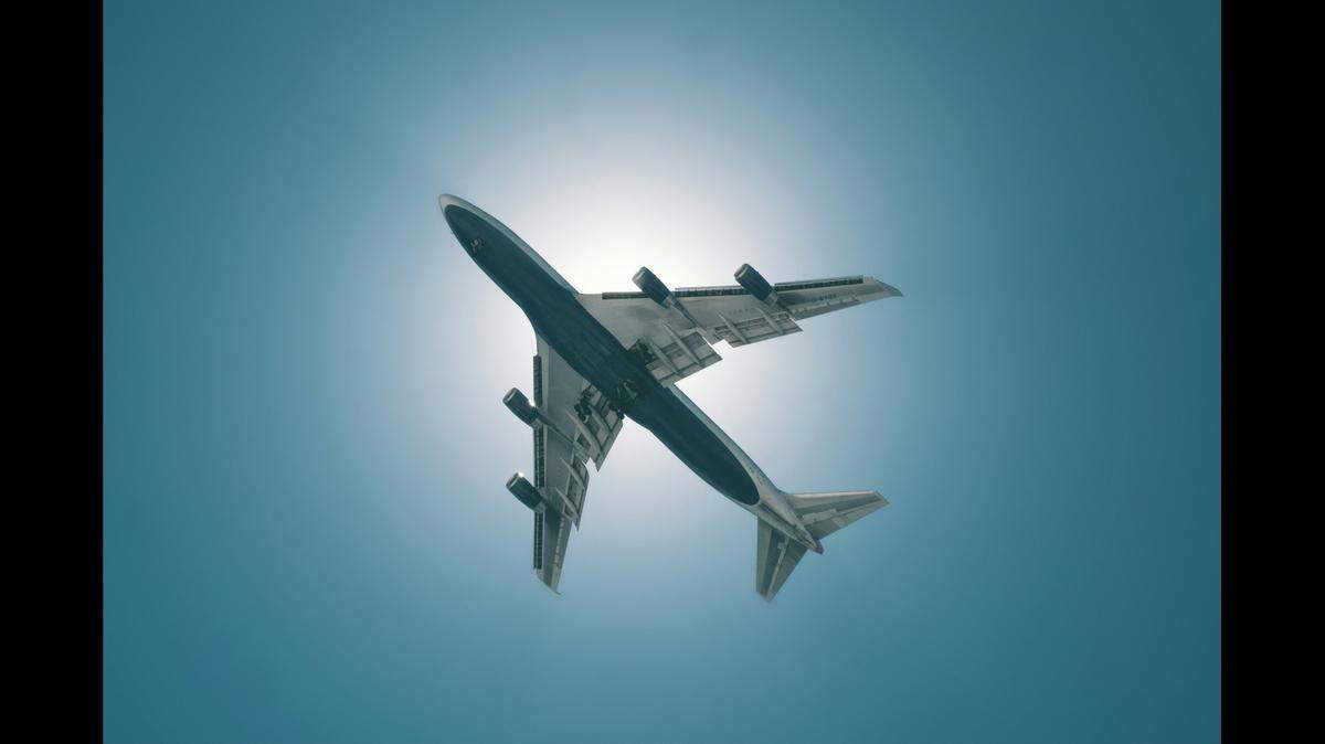 A plane approaches John F. Kennedy International Airport in New York in 2018.