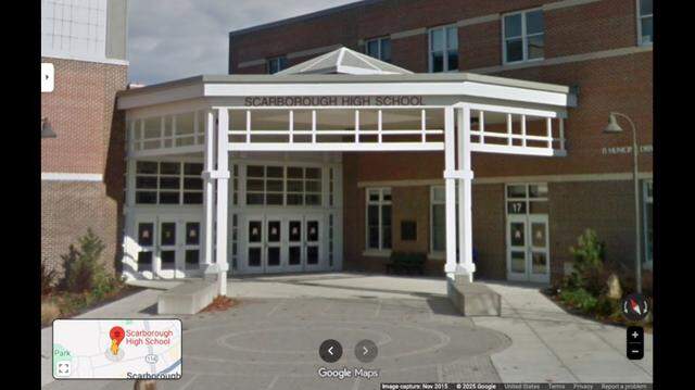 The assistant principal of Scarborough High School in Maine died in a crash while fleeing from cops, officials say.